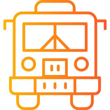 tren. Web simgesi basit tasarım