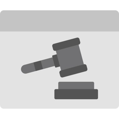 Teklif simgesi vektörü, düz tasarım sembolü 