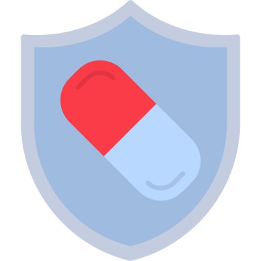 Sağlık hizmetleri web simgesi basit illüstrasyon