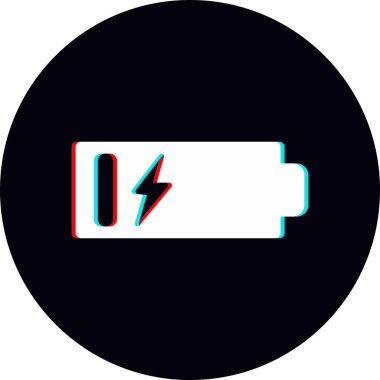 Pil. Web simgesi basit illüstrasyon