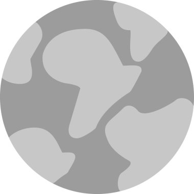 Toprak. Web simgesi basit illüstrasyon