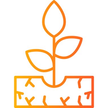 Sprout modern vector icon illustration