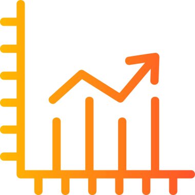 Büyüme simgesi, modern tasarım illüstrasyonu