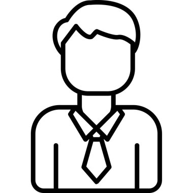 Simge simgesi, modern tasarım illüstrasyonu