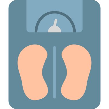 Weight Scale icon modern vector illustration