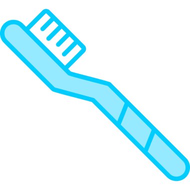 toothbrush icon. simple illustration for web