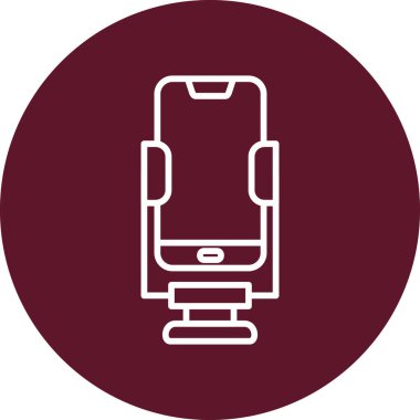 Smartphone Simgesi, vektör illüstrasyonu