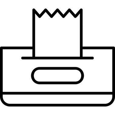 Cüzdan. Web simgesi basit illüstrasyon