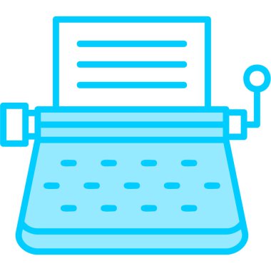 Edebiyat web simgesi vektör illüstrasyonu