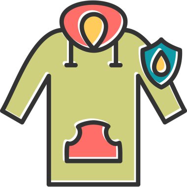 Gömlek. Web simgesi basit illüstrasyon