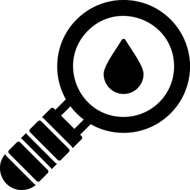 Arama simgesi vektör illüstrasyonu 