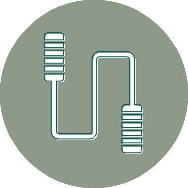 Müzik çalar simgesinin vektör illüstrasyonu