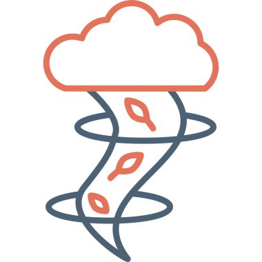 Bulut. Web simgesi basit illüstrasyon