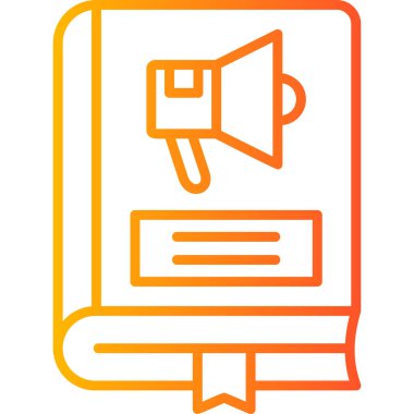 Soyut simge vektör illüstrasyonu pazarlanıyor