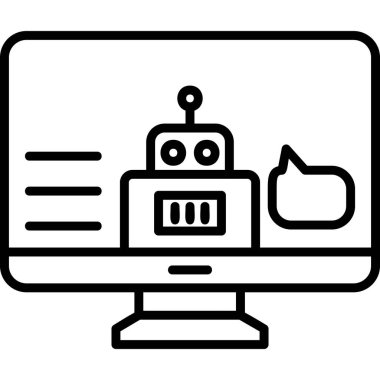 Kişisel ve ticari kullanım için yardımcı illüstrasyon simgesi tasarımı.