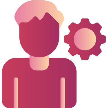 Yetenekler. Web simgesi vektör illüstrasyonu