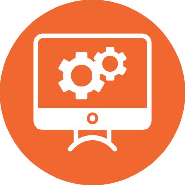 Vektör seo simgesi illüstrasyonu