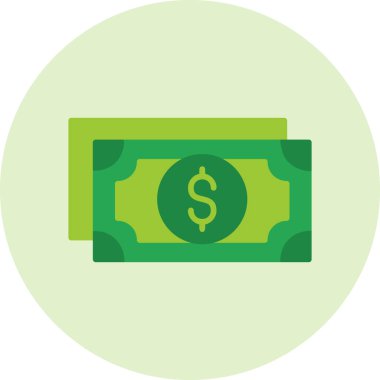 para işareti vektörü düz simge minimumu çizgi pictogram