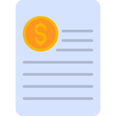 Açıklama modern simge, vektör illüstrasyonu