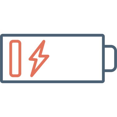 Pil. Web simgesi basit illüstrasyon