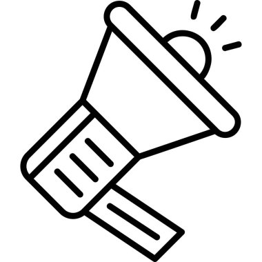 Kişisel ve ticari kullanım için tanıtım illüstrasyon simgesi.