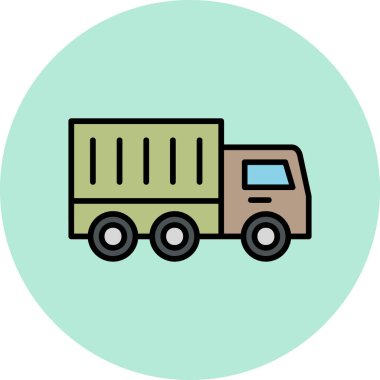 kamyon simgesi çizimi