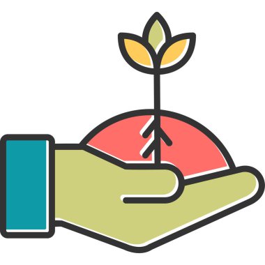 Modern ağaç simgesi, vektör illüstrasyonuName