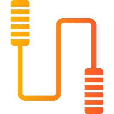 Yiyecek ve içecek ikonunun vektör illüstrasyonu