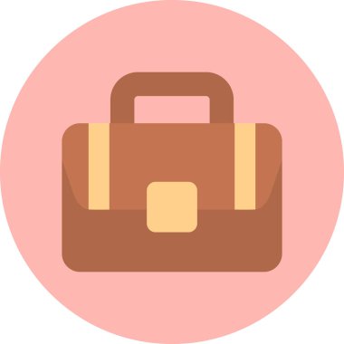 Çanta. Web simgesi basit tasarım 