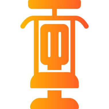 Spor makinesi modern simge, vektör illüstrasyonu