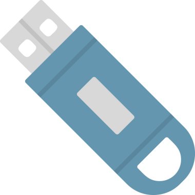 USB Flash sürücü simgesi.  