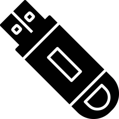 USB Flash sürücü simgesi.  