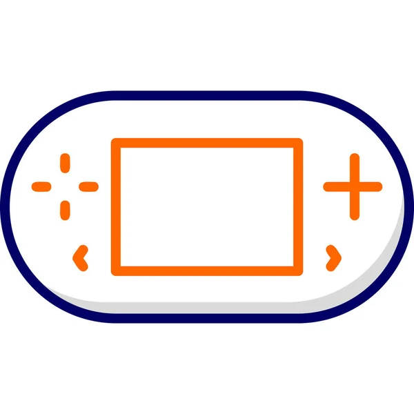 Gaming Console Icon Web Simple Illustration — Stock Vector