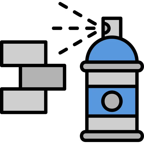 Graffiti Moderne Ikone Vektorillustration — Stockvektor