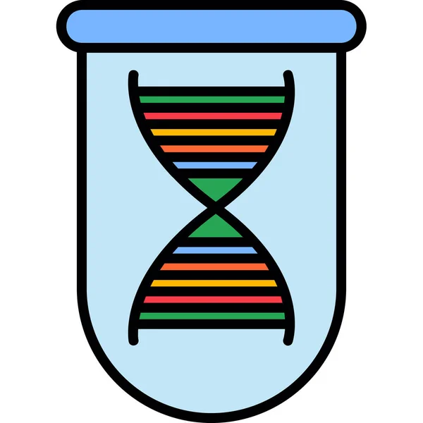 Gene Therapy Web Icon Simple Illustration — Stock Vector