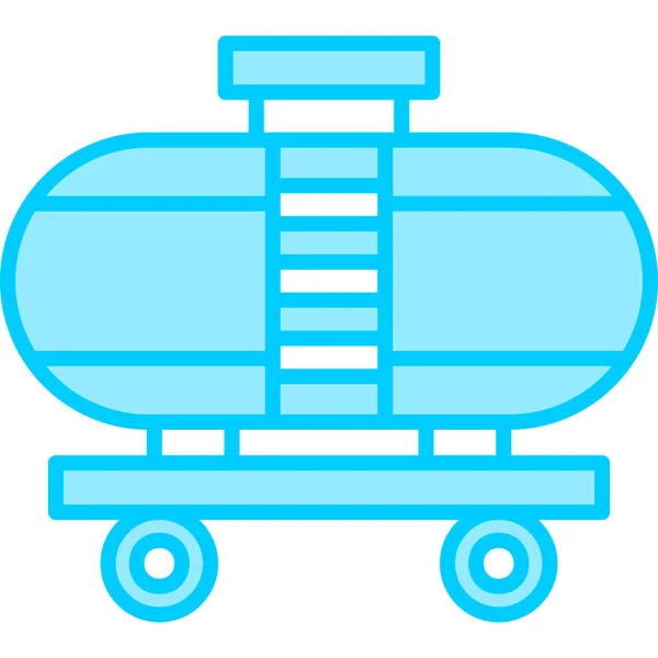 Wagon Pictogram Vector Illustratie — Stockvector