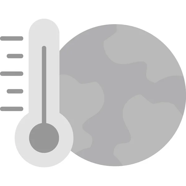 Global Warming Modern Icon Vector Illustration — Stock Vector
