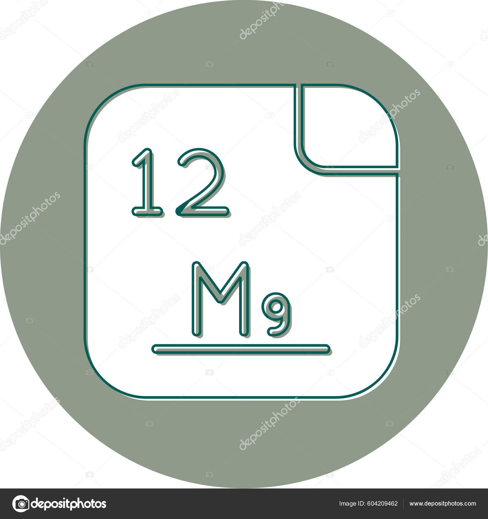 镁是一种化学元素符号为Mg和原子序数为12 它是一种闪亮的灰色固体与其他五种碱土金属周期表的第2组