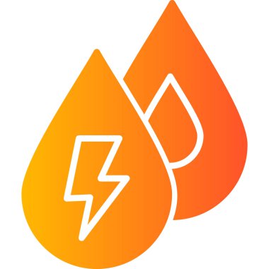 Güç üretimi modern simge, vektör illüstrasyonu