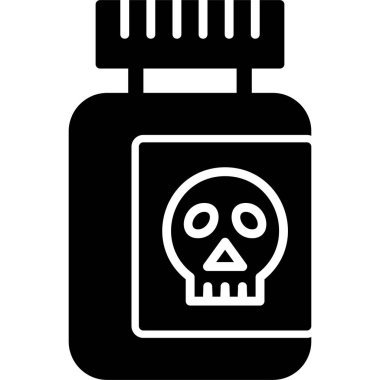 Simge vektör çizim zehir