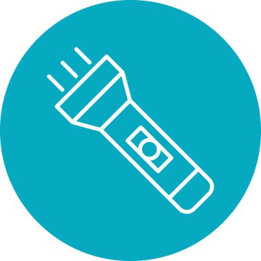 el feneri. Web simgesi basit illüstrasyon 