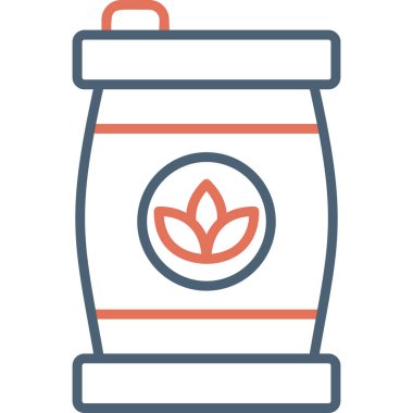 Fıçı modern simge vektör illüstrasyonu