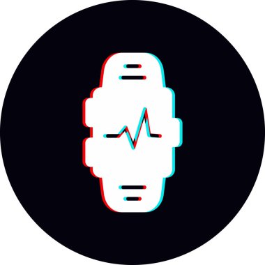 Akıllı çocuk. Web simgesi basit illüstrasyon 