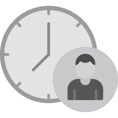 Time Manager icon modern vector illustration