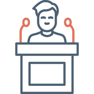 hoparlör vektör illüstrasyonu