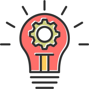 İnovasyon modern ikon vektör illüstrasyonu