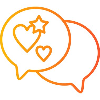 konuşma kabarcığı vektör çizimi