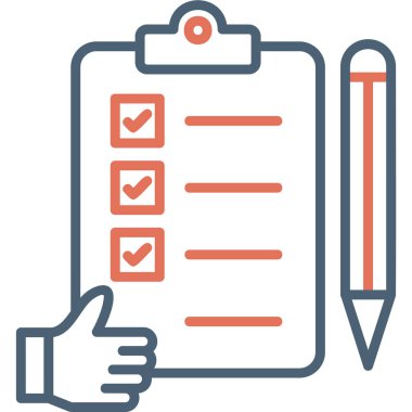 İyi test. Web simgesi basit tasarım