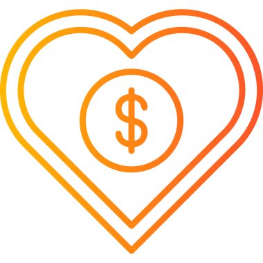 Favori web simgesi vektör illüstrasyonu