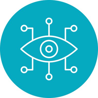 Eye icon modern vector illustration